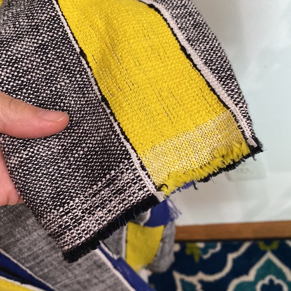 Beautiful Italian Pancho-Coat 🧥✨🖤💙💛 - Picture 3 of 12